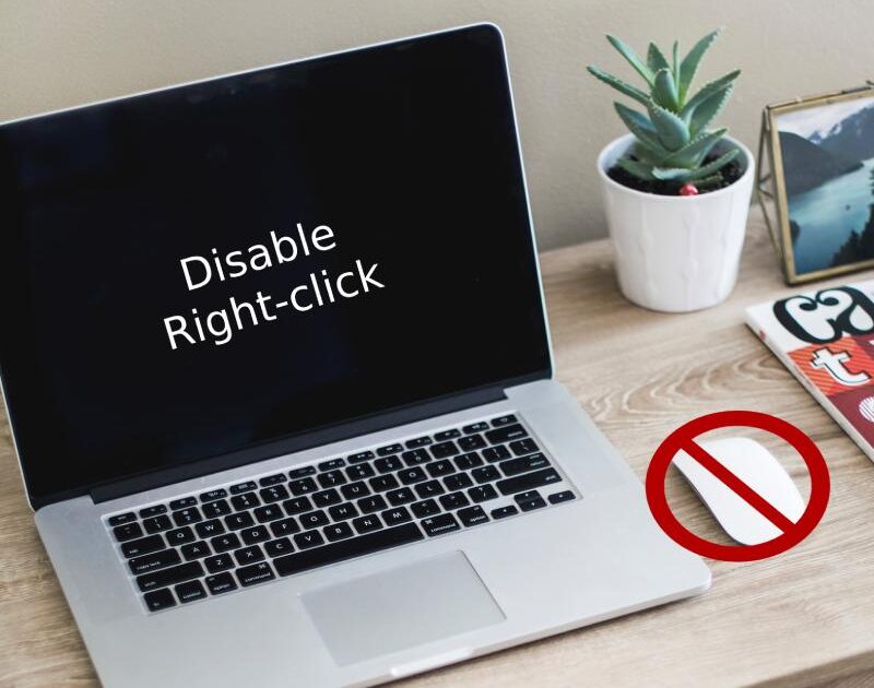 Disable Right Click